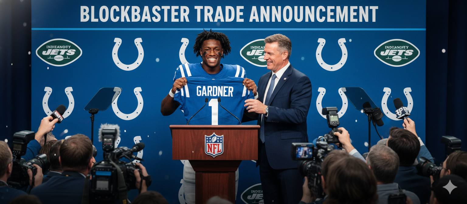 Jets trade Sauce Gardner to Colts | 2 Picks & AD Mitchell
