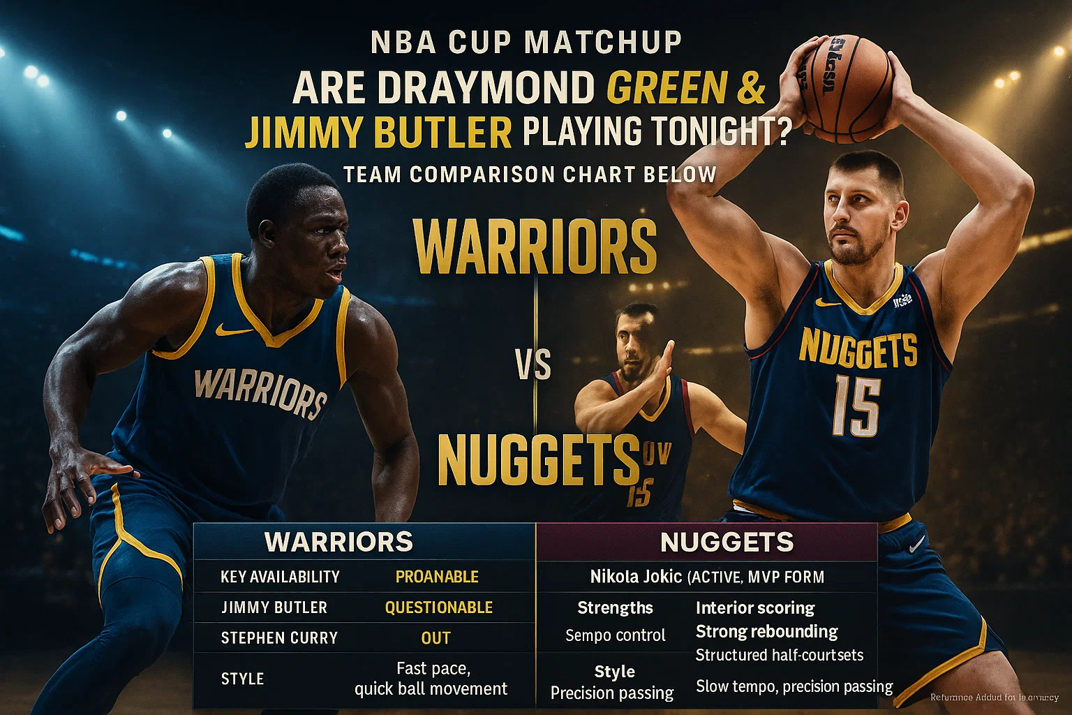 Warriors vs Nuggets: Injury Updates on Draymond Green, Jimmy Butler and What to Expect Tonight