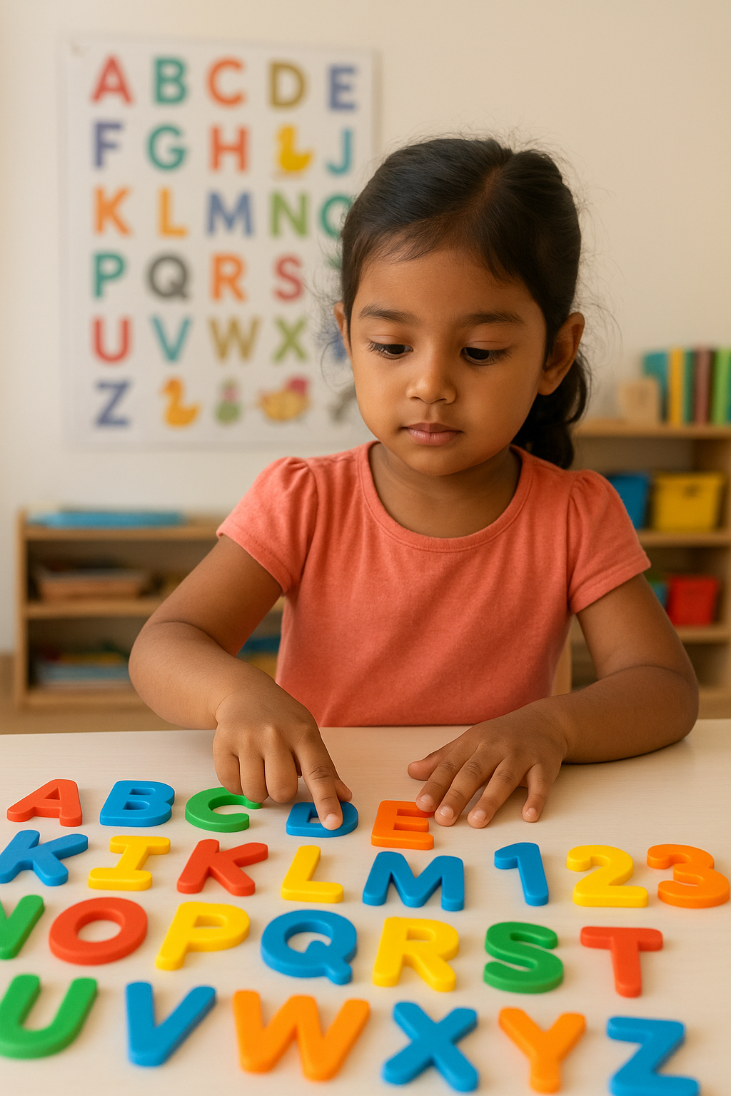 Making Early Learning Fun: A Preschooler’s First Steps Into Letters and Numbers