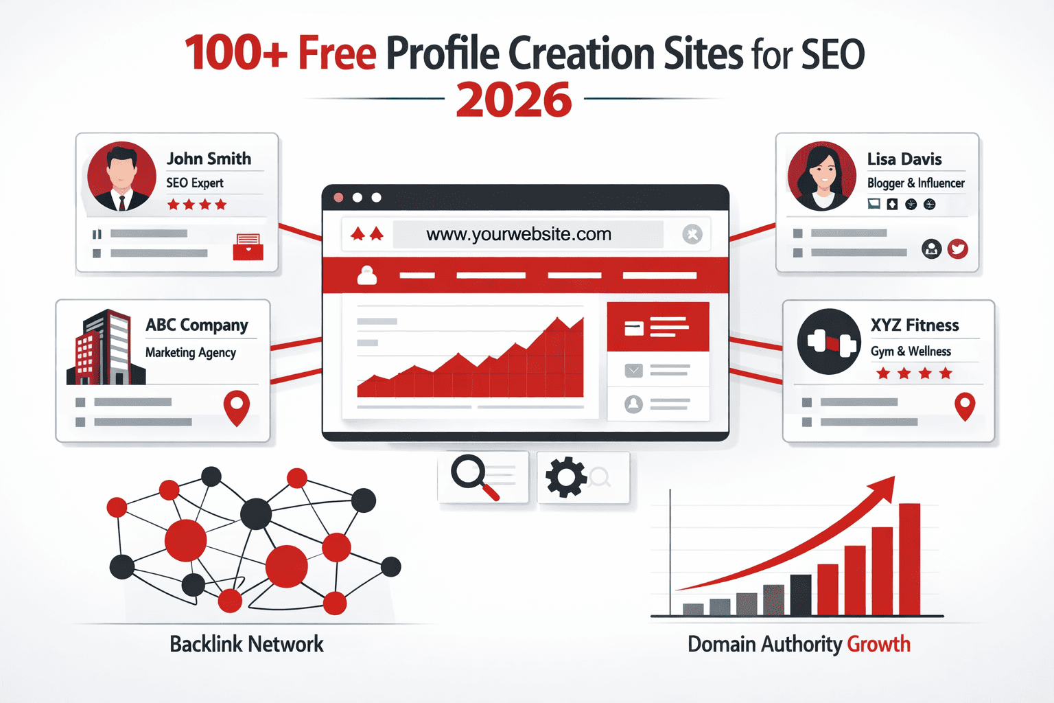 100+ Free Profile Creation Sites for SEO 2026