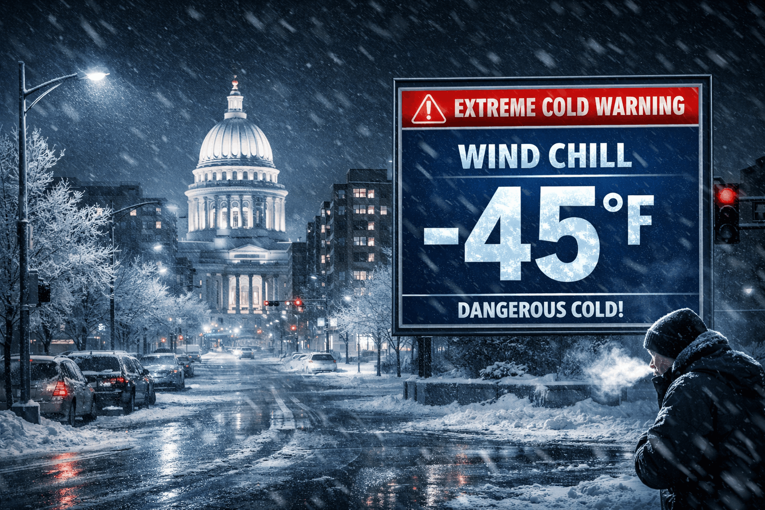 Madison Weather Alert Day: Dangerous Arctic Cold Hits Wisconsin