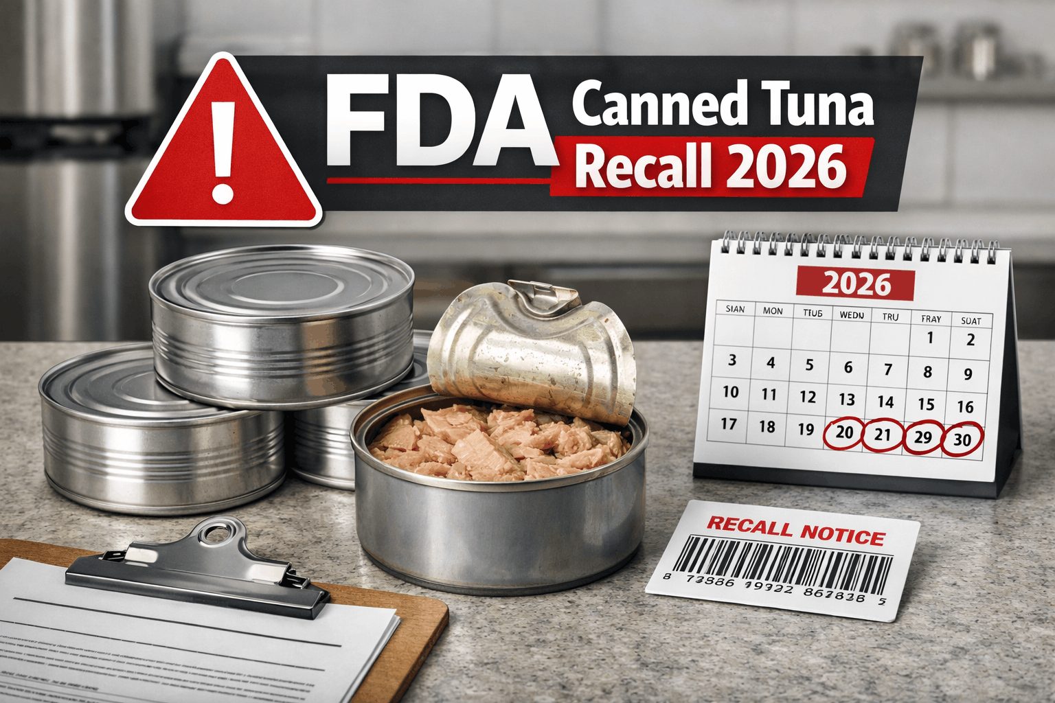 FDA Canned Tuna Recall: What You Need to Know About the 2026 Botulism Risk