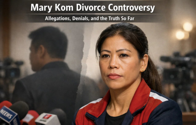 Mary Kom addressing divorce controversy as ex-husband Karung Onkholer Kom responds to financial allegations