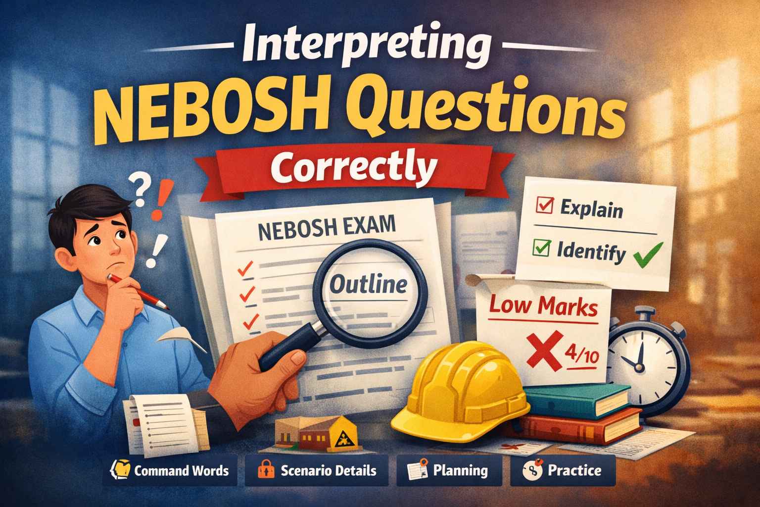 NEBOSH Exam Tips How to Interpret Questions Correctly