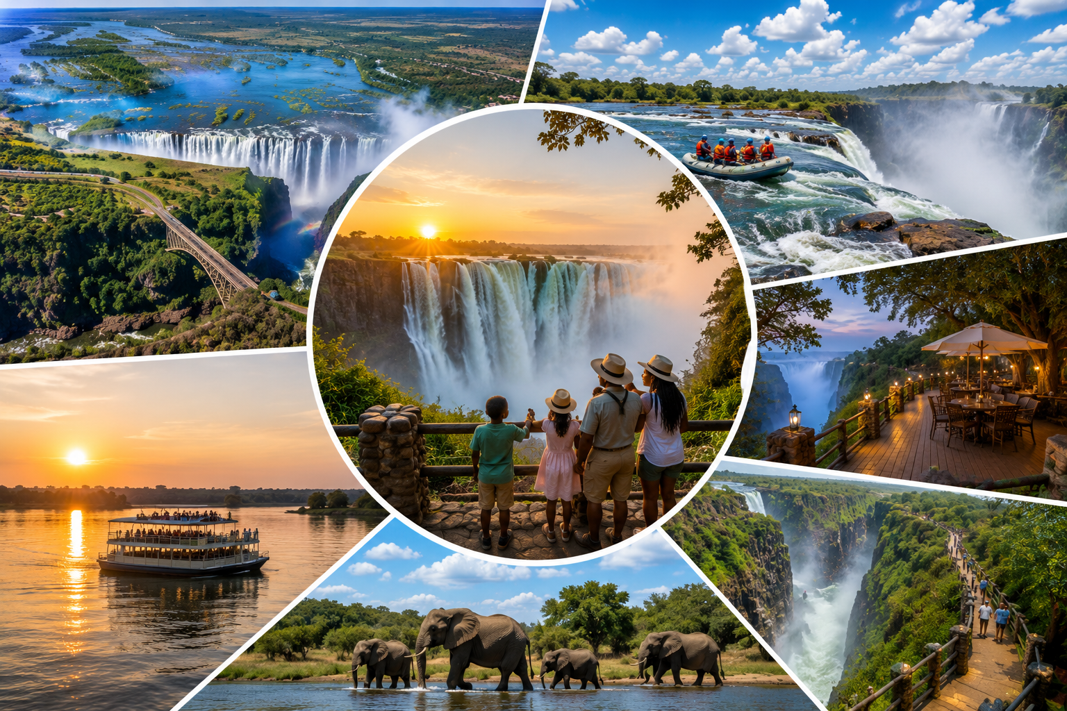 Top Tourist Places in Victoria Falls Zambia Guide| Travel