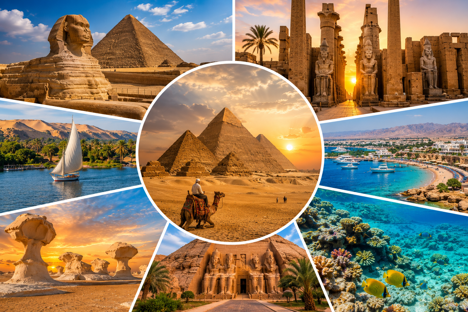 8 Most Beautiful Places in Egypt: From the Desert to the Sea